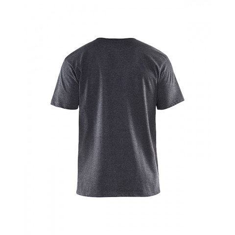 T-shirt noir gris clair  33001025