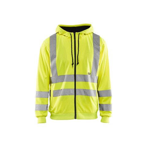 Sweat zippé à capuche haute-visibilité 33461974 - Couleur et taille au choix
