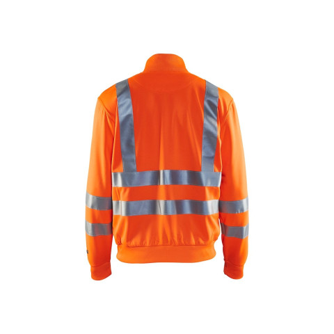 Sweat zippé haute-visibilité 33581974 - Couleur et taille au choix