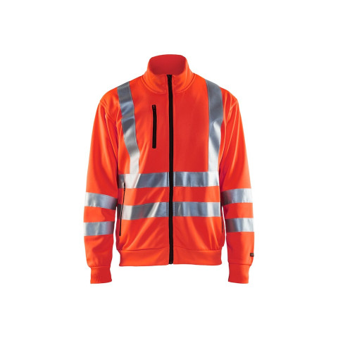 Sweat zippé haute-visibilité 33581974 - Couleur et taille au choix