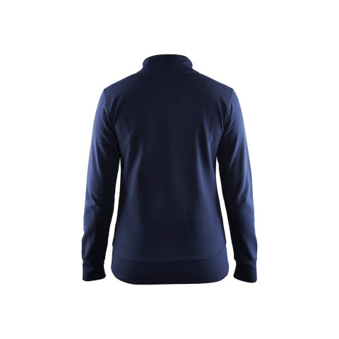 Sweat-shirt zippé coton femme 3372115 - Couleur et taille au choix