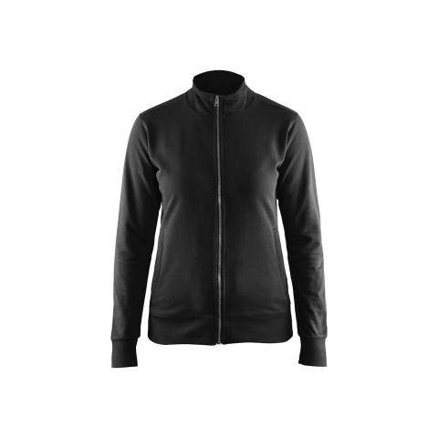 Sweat-shirt zippé coton femme 3372115 - Couleur et taille au choix