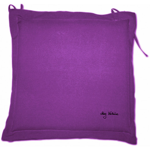 Coussin extérieur galette 40cm (lot de 4) - Couleur au choix