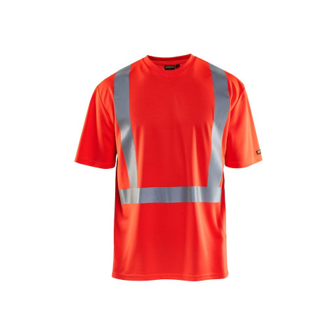 T-shirt col V haute-visibilité anti-UV anti-odeur 33821011 - Couleur et taille au choix