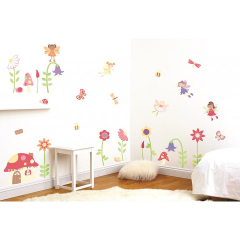 Kit de stickers le jardin enchanté