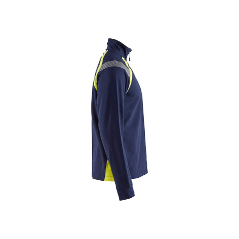Sweat col camionneur avec détails fluo 34321158 - Couleur et taille au choix