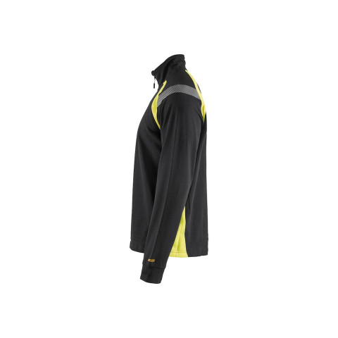 Sweat col camionneur avec détails fluo 34321158 - Couleur et taille au choix