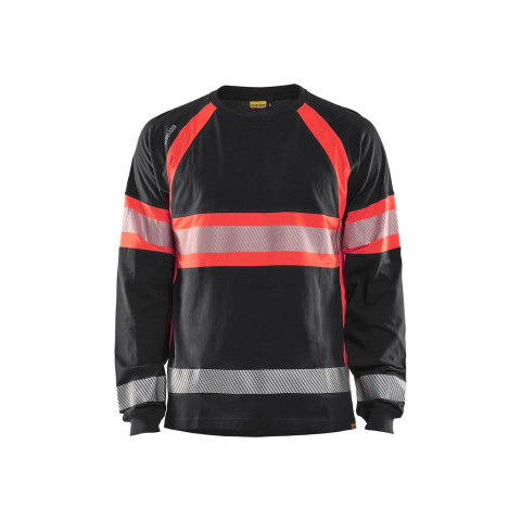 T-shirt manches longues haute-visibilité 35101030 - Couleur au choix