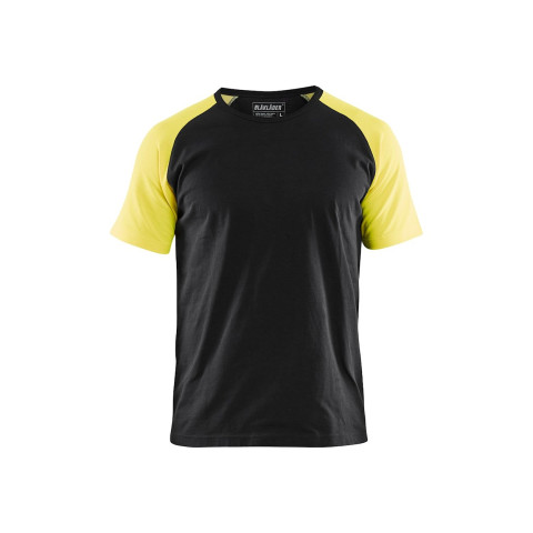 T-shirt visible bicolore 35151030 - Couleur et taille au choix