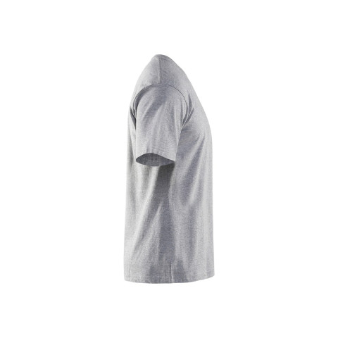 T-shirt uni Gris-Chiné 35251043 - Taille au choix
