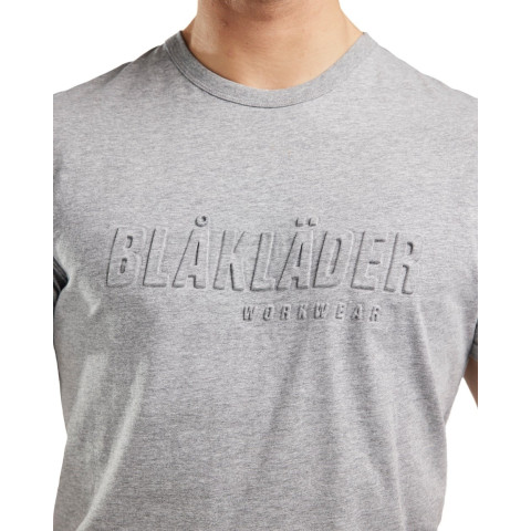 T-shirt imprimé 3D Gris-Chiné 35311043 - Taille au choix