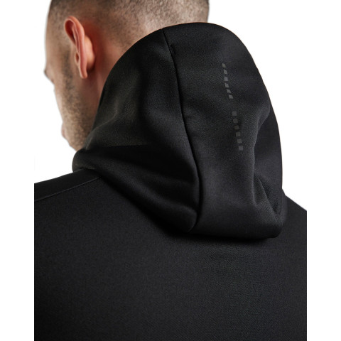 Sweat zippé à capuche Noir 35402526 - Taille au choix