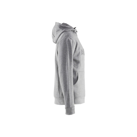 Sweat à capuche imprimé 3D femme Gris-Chiné 35601157 - Taille au choix