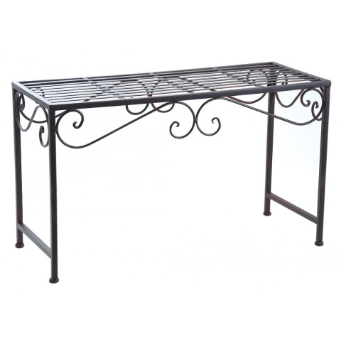 Etagère à plantes en métal vieilli (lot de 2)