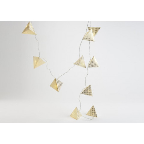 Guirlande lumineuse pyramides 10 leds