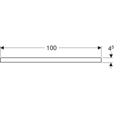 Receveur de douche rectangulaire Renova 100 x 90 cm