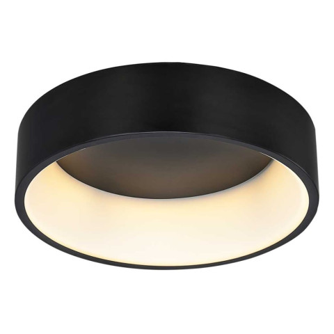 Plafonnier à led pure 36 w noir