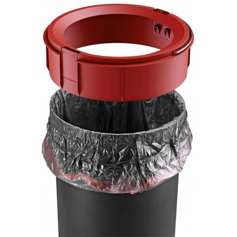 Hailo poubelle à pédale pure taille s 3 l acier inoxydable 0504-010