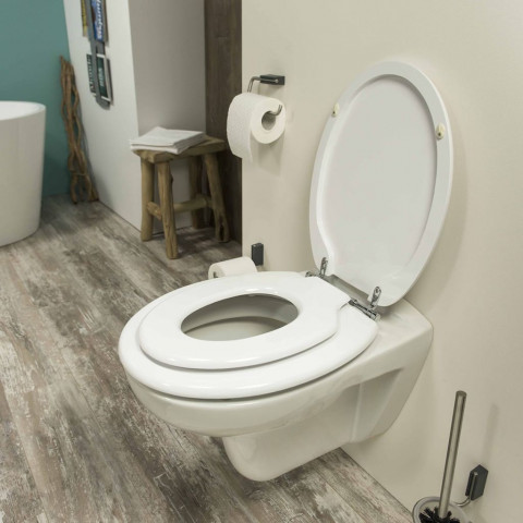 Tiger abattant wc family seat mdf blanc 252000646