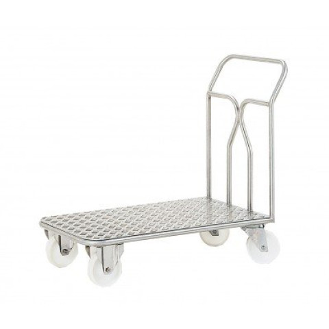 Chariot dossier fixe inox 304 L, 400 kg