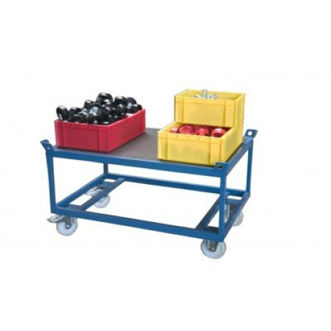 Rouleur de palettes surélevé 1200 x 800 mm charge lourde 1000 kg - 860005976