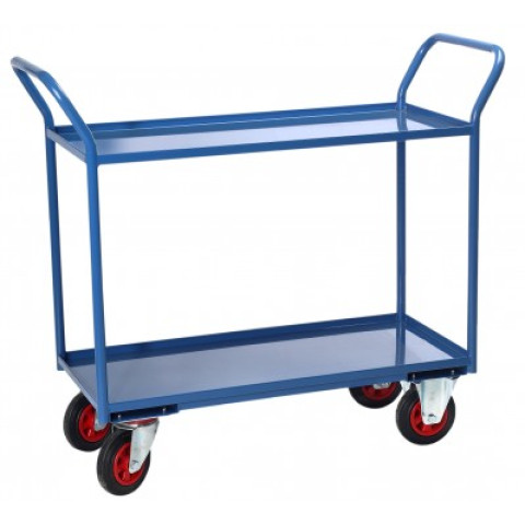 Servante à 2 plateaux tôle 935 x 435 mm 400 kg - FIMM - 880000552