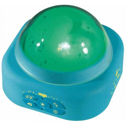 Haba veilleuse musicale star galaxy bleu 300805