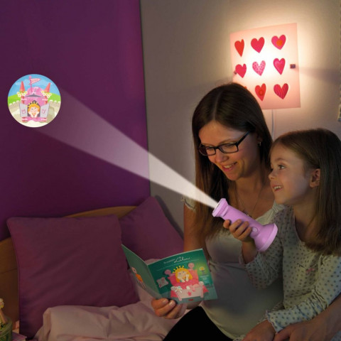 Haba projecteur d'image en lampe de poche princess lilu 301635
