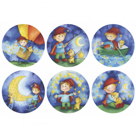 Haba veilleuse enfichable star sprite rouge & orange 302916