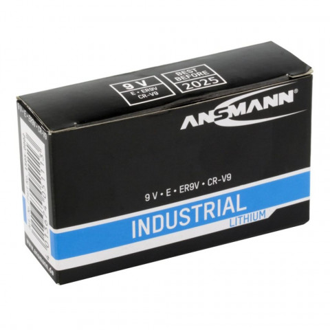 Ansmann piles au lithium industrielles pp3 5 pcs 1505-0002