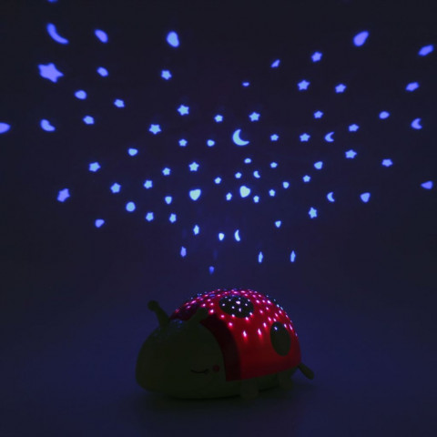 Ansmann veilleuse coccinelle 18 x 14,5 x 9,5 cm rouge 1800-0061