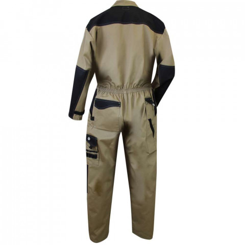 Combinaison de travail double fermeture zip "rapido" zinc lma - Couleur et taille au choix