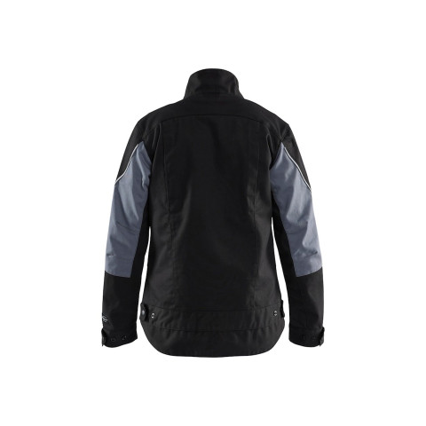Veste retardant-flamme femme Noir/Gris-Clair 40711516 - Taille au choix