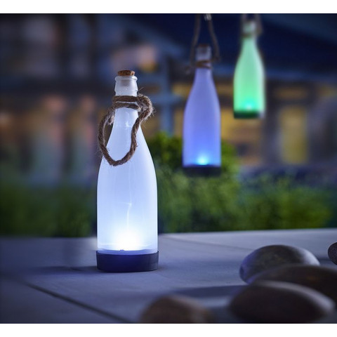 Lanterne bouteille lumineuse à suspendre ou à poser
