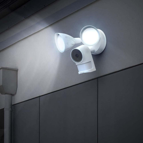 Caméra extérieure wifi quad hd 4mp avec projecteur, sirène et détection humaine - foscam f41