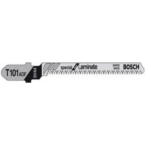 3 x lame de scie sauteuse T 101 AOF special for laminate - BOSCH - 2608636432