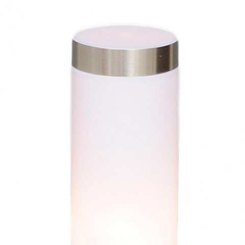 Lampe de jardin tube en métal
