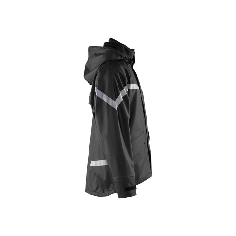 Veste de pluie niveau 2 Noir 43052003 - Taille au choix