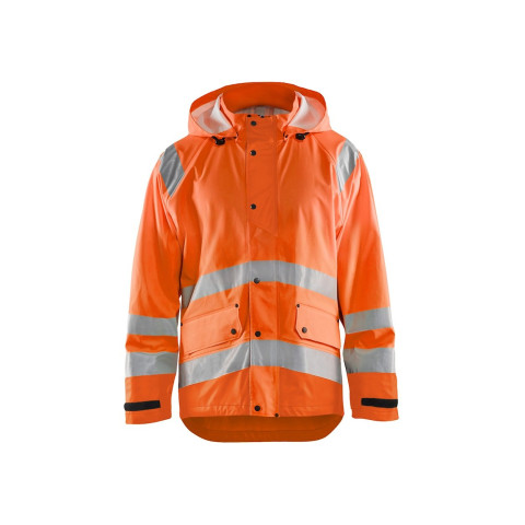 Veste de pluie niveau 1 haute-visibilité 43232000 - Couleur et taille au choix