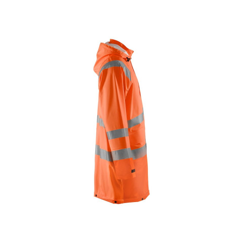 Veste de pluie longue niveau 1 haute-visibilité 43242000 - Couleur et taille au choix