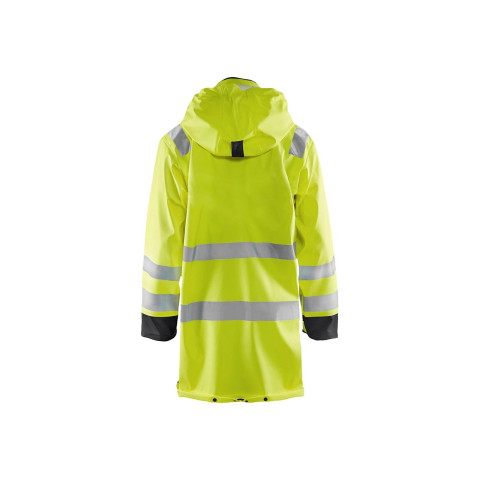Veste de pluie longue niveau 3 haute-visibilité 43262005 - Couleur et taille au choix