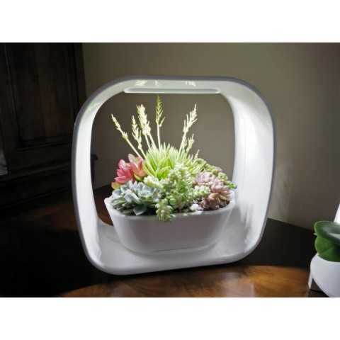 Lampe led ludique avec jardinière intégrée