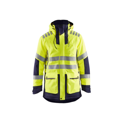 Parka haute-visibilité Evolution Jaune-Fluo/Marine 44691921 - Taille au choix