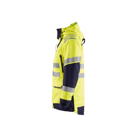 Parka haute-visibilité Evolution Jaune-Fluo/Marine 44691921 - Taille au choix