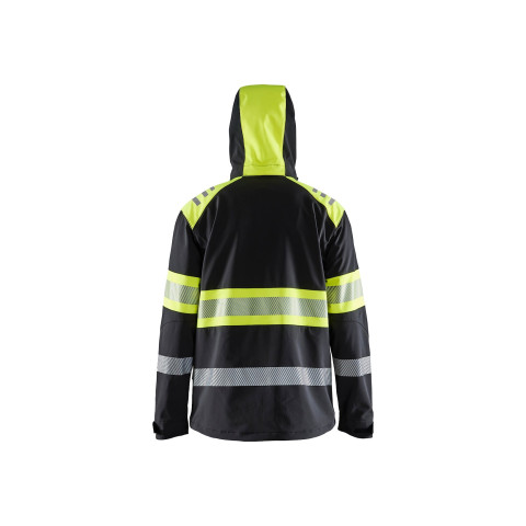 Veste softshell à capuche haute-visibilité 44942513 - Couleur au choix