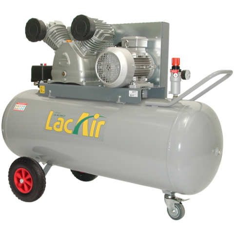 Compresseur mobile TwinAir 36/200T LACME 36 m³/h triphasé 200L 11 bar - 464200