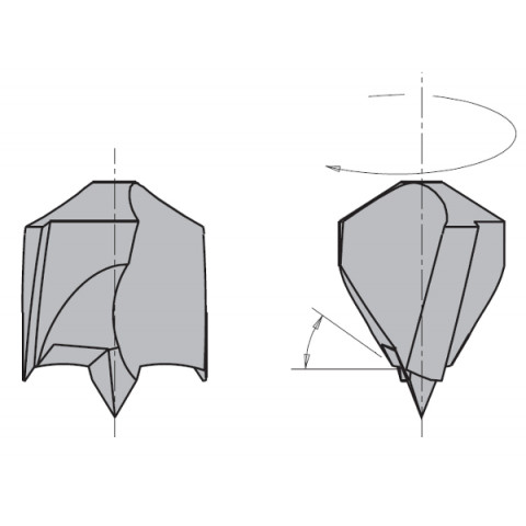 MECHE A TOURILLON HM DR D=8X55.5 S=8X20 306.080.11