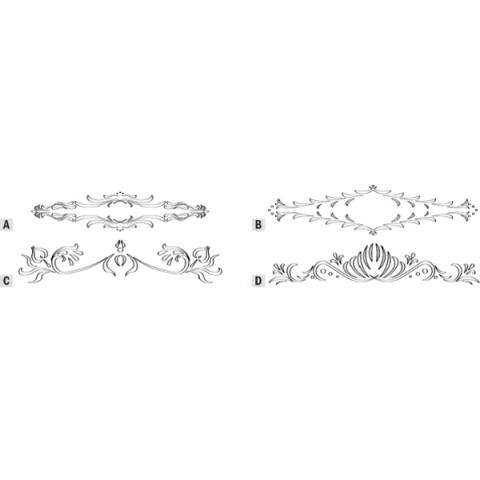 Gabarit pour gravures - traverse florentine rcs-404