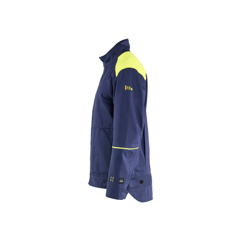 Veste de soudeur Marine/Jaune fluo 48011501 - Taille au choix