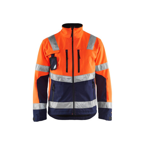 Veste softshell haute-visibilité 49002517 - Couleur au choix